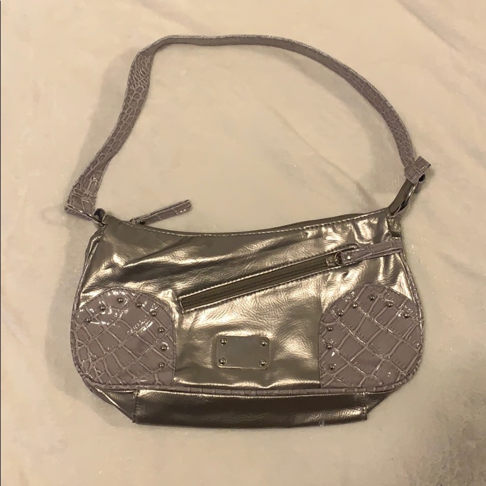 Silver Shoulder bag